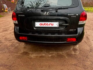 2008 Hyundai Santa Fe Classic Classic, чёрный, 460000 рублей, вид 5