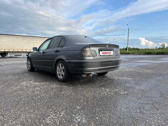 2001 BMW 3 серии 316i IV (E46), серый, 450000 рублей - вид 8