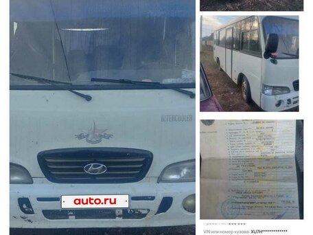 2007 Hyundai County, белый, 200000 рублей, вид 1