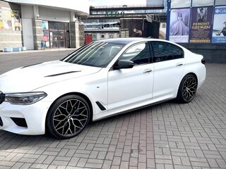 2018 BMW 5 серии 530d xDrive VII (G30/G31/G38), белый, 3850000 рублей, вид 5