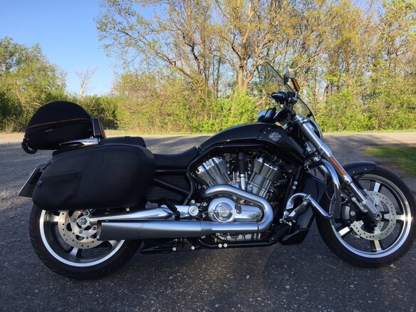 2010 Harley-Davidson V-Rod Muscle, чёрный, 1900000 рублей - вид 12