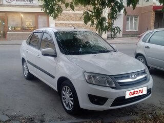 2015 Lada (ВАЗ) Granta I, белый, 350000 рублей, вид 2