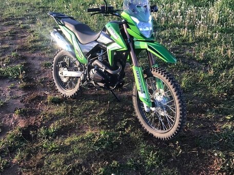 2023 Motoland CRF250 Enduro, зелёный, 130000 рублей, вид 2
