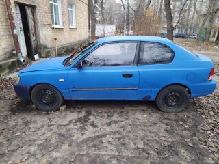 2000 Hyundai Accent II, синий, 244999 рублей, вид 5