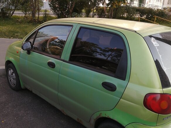 2006 Daewoo Matiz I Рестайлинг, зелёный - вид 2