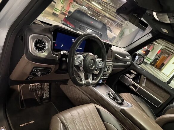 2022 Mercedes-Benz G-Класс 500 III (W463), серебристый, 16500000 рублей - вид 4