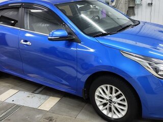 2018 Kia Rio IV, синий, 1580000 рублей, вид 5