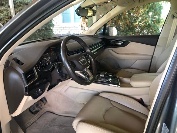 2019 Audi Q7 II (4M), серый, 5695000 рублей - вид 4