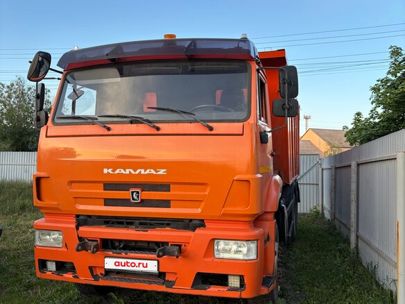 2017 КамАЗ 6520, оранжевый, 2650000 рублей - вид 1