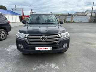 2016 Toyota Land Cruiser 200 Series Рестайлинг 2, чёрный, 6500000 рублей, вид 2