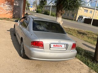 2004 Hyundai Sonata ТагАЗ IV (EF) Рестайлинг, серебристый, 450000 рублей, вид 4