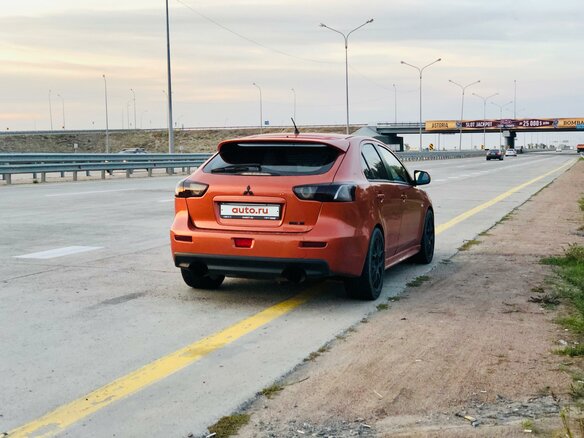 2008 Mitsubishi Lancer Ralliart X, оранжевый, 2060000 рублей - вид 5