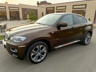 2013 BMW X6 35i I (E71) Рестайлинг, коричневый, 3050000 рублей, вид 2