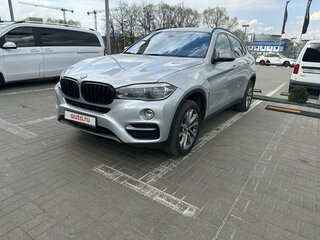 2015 BMW X6 30d II (F16), серебристый, 3900000 рублей, вид 1