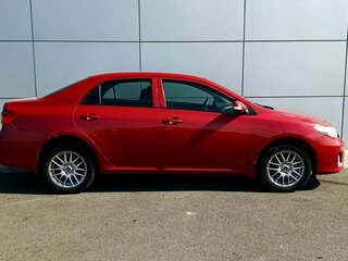 2010 Toyota Corolla AMT X (E140, E150), красный, 1360000 рублей, вид 4