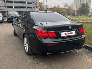 2010 BMW 7 серии 740d V (F01/F02/F04), чёрный, 1600000 рублей, вид 4