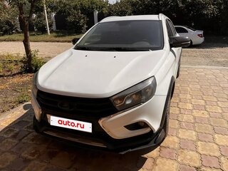 2019 Lada (ВАЗ) Vesta SW I, белый, 650000 рублей, вид 5