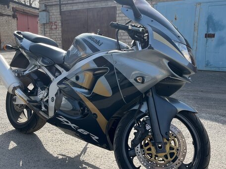 1999 Kawasaki ZX-6 Ninja, серый, 325000 рублей, вид 3