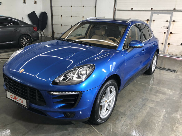 2014 Porsche Macan S I, синий, 2320000 рублей