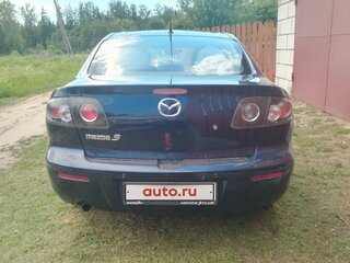 2007 Mazda 3 I (BK) Рестайлинг, синий, 580000 рублей, вид 2