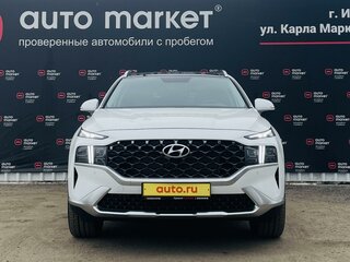 2022 Hyundai Santa Fe IV Рестайлинг, белый, 4300000 рублей, вид 3