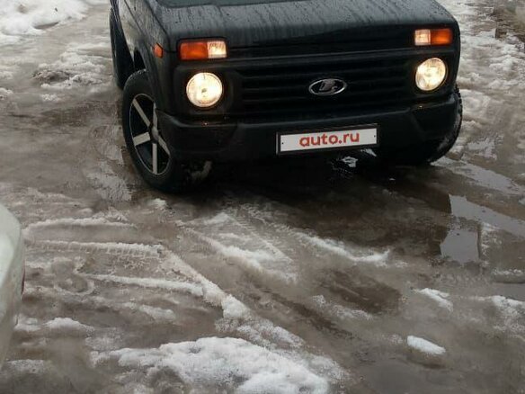 2016 Lada (ВАЗ) 2121 (4x4) Urban I Рестайлинг, чёрный - вид 1