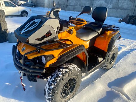 2018 BRP Can-Am Outlander Max DPS 570, оранжевый, 1260000 рублей, вид 4