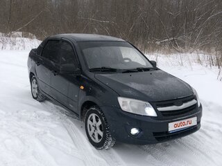2011 Lada (ВАЗ) Granta I, синий, 420000 рублей, вид 3