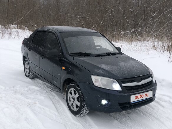 2011 Lada (ВАЗ) Granta I, синий, 420000 рублей - вид 2