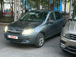 2015 Lada (ВАЗ) Granta I, серый, 450000 рублей, вид 1