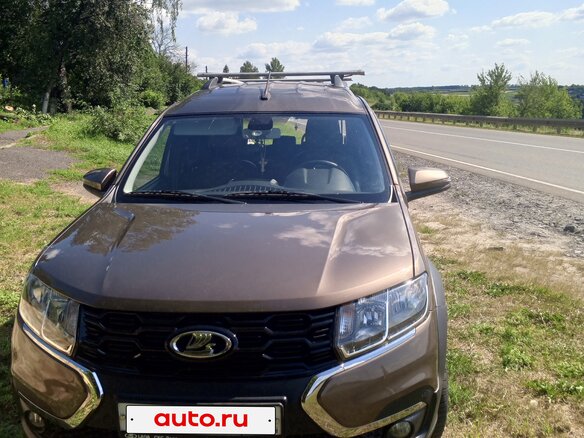 2021 Lada (ВАЗ) Largus Cross I Рестайлинг, коричневый, 1610000 рублей
