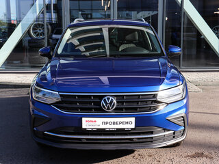 2021 Volkswagen Tiguan II Рестайлинг, синий, 2499000 рублей, вид 2