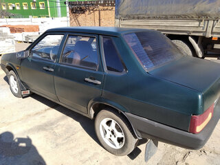 2002 Lada (ВАЗ) 21099, зелёный, 105000 рублей, вид 2