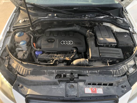 2008 Audi A3 II (8P) Рестайлинг 2, белый, 850000 рублей - вид 13