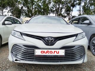 2019 Toyota Camry VIII (XV70), белый, 2019000 рублей, вид 1
