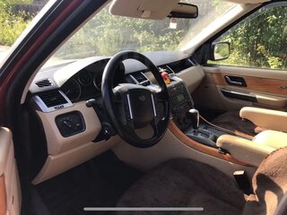 2007 Land Rover Range Rover Sport I, красный, 875000 рублей, вид 4