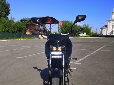 2016 Bajaj Pulsar NS 150, чёрный, 130000 рублей, вид 4