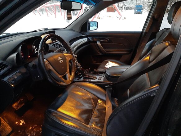 2007 Acura MDX II, чёрный, 1100000 рублей - вид 8