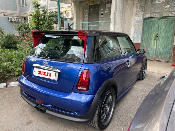 2006 Mini Hatch Cooper S I (R50), синий, 1100000 рублей - вид 16