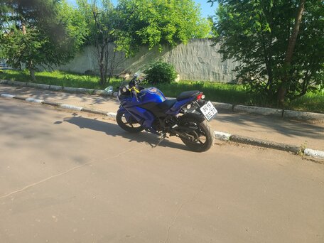 2009 Kawasaki Ninja 250R, синий, 300000 рублей, вид 2