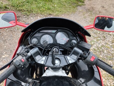 2000 Kawasaki ZZR 400, красный, 170000 рублей, вид 2