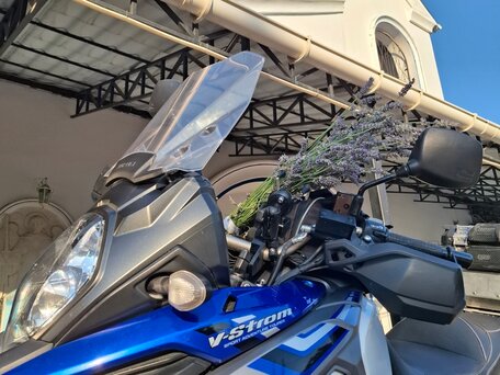 2019 Suzuki V-Strom 1000, синий, 850000 рублей, вид 1