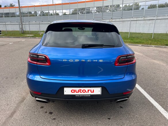 2018 Porsche Macan I, синий, 3500000 рублей - вид 6