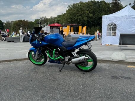 2007 Suzuki SV 1000, синий, 350000 рублей, вид 1