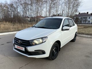 2021 Lada (ВАЗ) Granta I Рестайлинг, белый, 890000 рублей, вид 1