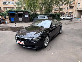2008 BMW 6 серии 650i II (E63/E64) Рестайлинг, чёрный, 1449900 рублей, вид 3