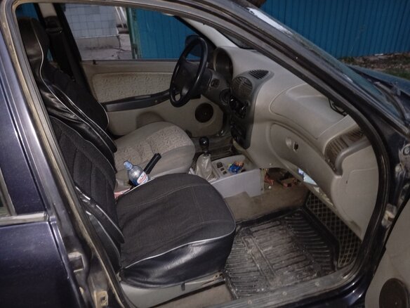 2007 Lada (ВАЗ) Kalina I, синий, 220000 рублей - вид 6