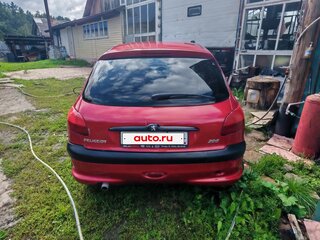 2002 Peugeot 206, красный, 150000 рублей, вид 3