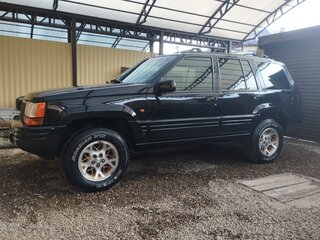 1997 Jeep Grand Cherokee I (ZJ) Рестайлинг, чёрный, 850000 рублей, вид 2