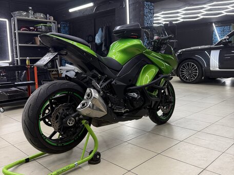2014 Kawasaki Z 1000SX, зелёный, 950000 рублей, вид 1